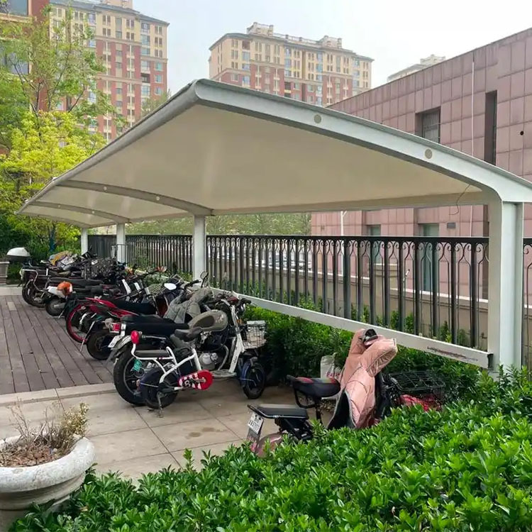 东丽区膜结构电动车棚